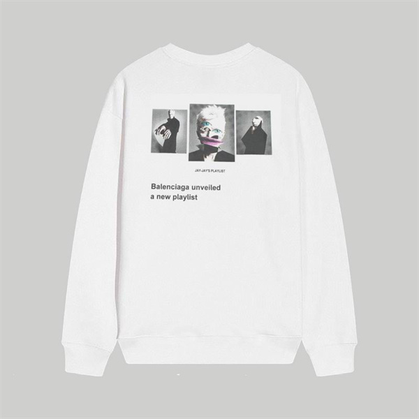 BALENCIAGA 偽物 MUSIC トレーナー バレンシアガ ミュージック シリーズ JAY-JAY ロゴ プリント 限定