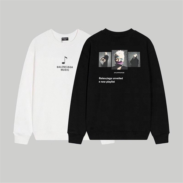 BALENCIAGA 偽物 MUSIC トレーナー バレンシアガ ミュージック シリーズ JAY-JAY ロゴ プリント 限定