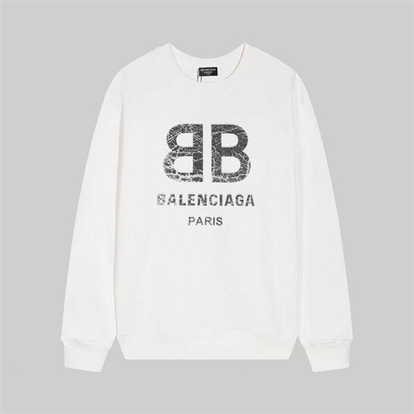 バレンシアガ コピー トレーナー 純綿 ロゴ プリント ミニマリズム シンプル 定番 おしゃれ おすすめ BALENCIAGA