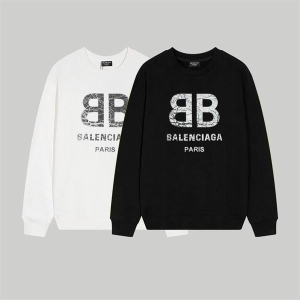 バレンシアガ コピー トレーナー 純綿 ロゴ プリント ミニマリズム シンプル 定番 おしゃれ おすすめ BALENCIAGA