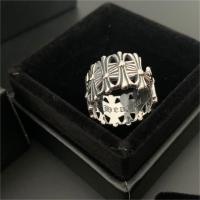 CHROME HEARTS コピー 指輪 墓 モチーフ クロス ロゴ リング 存在感 定番 ストリート風 オシャレ クロムハーツ