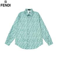 2024SS フェンディ コピー シャツ ロゴ プリント モノグラム 通気性 FFロゴ カジュアル FENDI