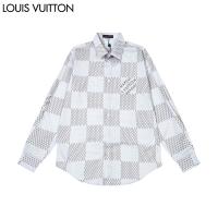 1AFJDC LOUIS VUITTON コピー シャツ 長袖 ダミエ ロゴ モノグラム カジュアル 通気性良い ルイヴィトン