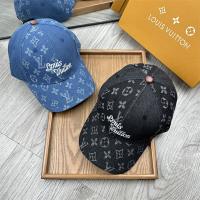 LOUIS VUITTON コピー キャップ コットン 通気性 モノグラム パネルデザイン オシャレ ファッション ルイヴィトン