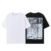 オフホワイト コピー Ｔシャツ 夏服 服 OO OFF 半袖 ユニセックス オーバーサイズ ロゴ プリント 矢印 Off-White