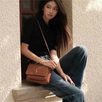 イヴ・サンローラン コピー ショルダーバッグ SOLFERINO BOX レザー ミディアム レディース YvesSaintLaurent