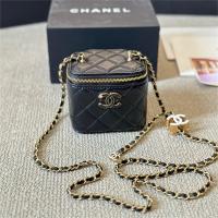 CHANEL 偽物 ハンドバッグ バニティバッグ ミニ 羊革 定番 メタル ロゴ オシャレ レディース