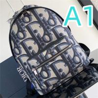 DIOR スーパーコピー リュック Rider Backpack シリーズ Oblique モチーフ柄 プリント メタル ロゴ ディオール