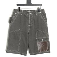 ディオール スーパーコピー デニムパンツ 限定 星 ロゴ 定番 DIOR x Stone Island レザー コラボ
