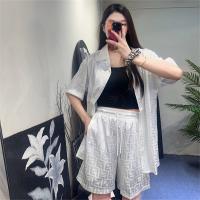 FENDI コピー ハーフパンツ FFロゴ バミューダパンツ Bermudas FF terry シリーズ コットン フェンディ
