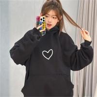 バレンシアガ コピー パーカー ピンク ハート 立体感 ロゴ 純綿素材 エレガント ユニセックス 人気 オシャレ BALENCIAGA