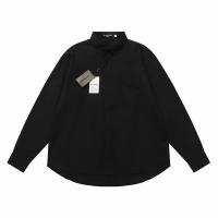都会的 バレンシアガ 偽物 シャツ コットン コクーン バック ロゴ シンプル 定番 オシャレ  BALENCIAGA