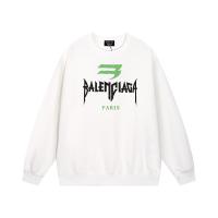 バレンシアガ コピー トレーナー ホワイトロゴ スウェットシャツ シンプルデザイン ロゴ BALENCIAGA