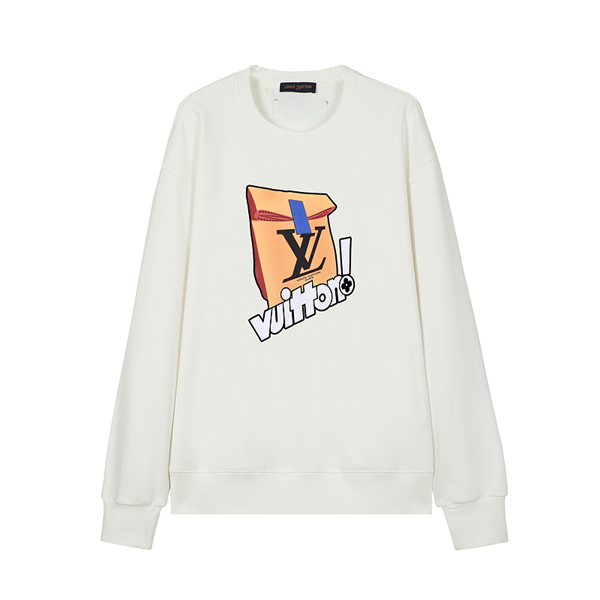 LOUIS VUITTON スーパーコピー トレーナー モノグラム 綿 ロゴ ポップなグラフィック ルイヴィトン