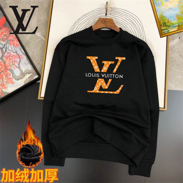 LOUIS VUITTON 偽物 トレーナー ゴールド モノグラム プリント ロゴ エレガント デザイン ルイヴィトン