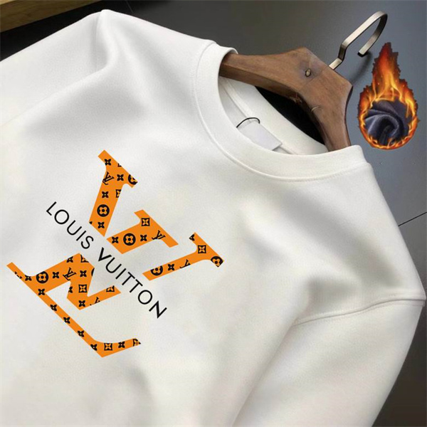 LOUIS VUITTON 偽物 トレーナー ゴールド モノグラム プリント ロゴ エレガント デザイン ルイヴィトン