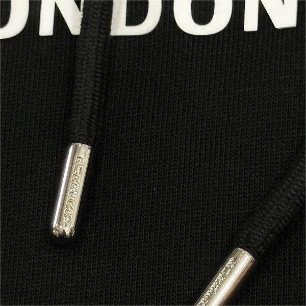 バーバリー コピー パーカー 英字 馬術騎士 ロゴ プリント シンプル ミニマル デザイン コットン BURBERRY
