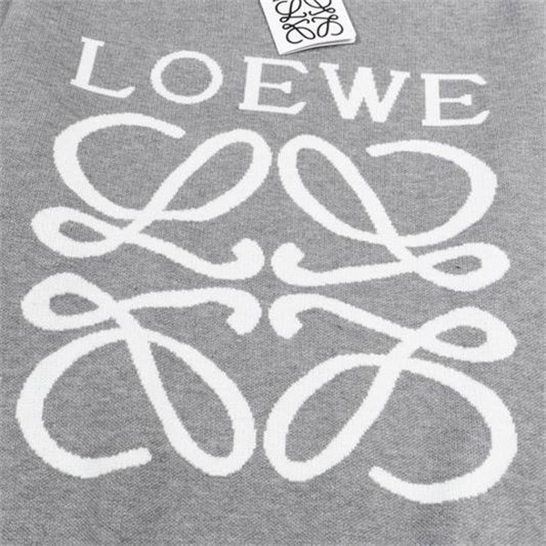 LOEWE スーパーコピー アナグラムロゴ モダン エレガンス プリント カジュアル 綿 ロエベ