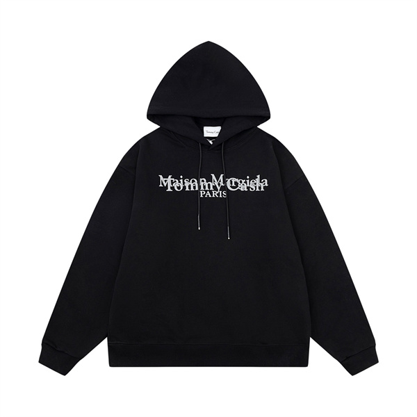 メゾン マルジェラ スーパーコピー パーカー ロゴプリント 反射 ミニマル ストリートスタイル Maison Margiela