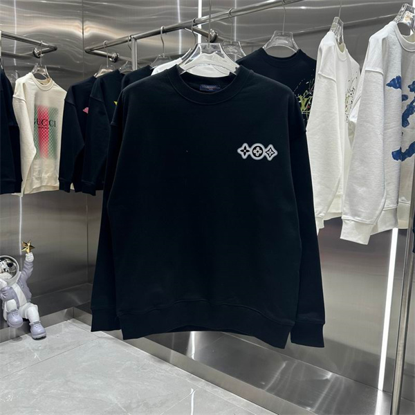 ルイヴィトン 偽物 トレーナー ユニークバックロゴ もふもふ 雰囲気 2色展開 LOUIS VUITTON