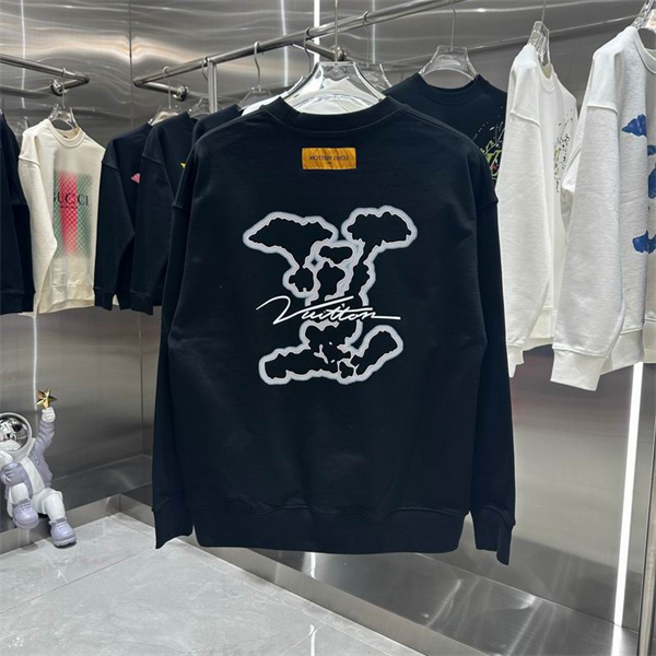 ルイヴィトン 偽物 トレーナー ユニークバックロゴ もふもふ 雰囲気 2色展開 LOUIS VUITTON