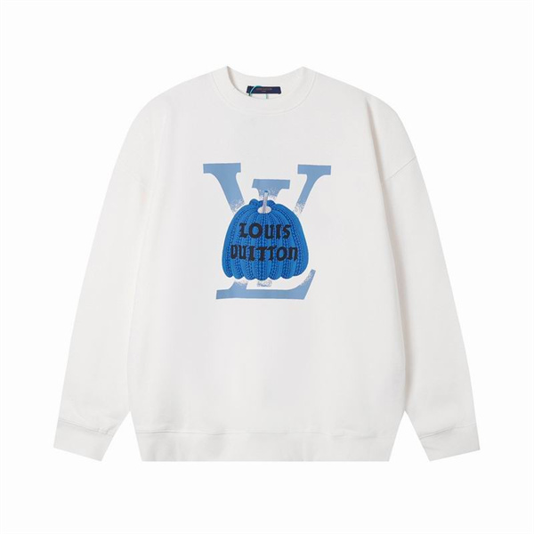 ルイヴィトン コピー トレーナー 青い カジュアル 現代的印象 オシャレ タグ LOUIS VUITTON