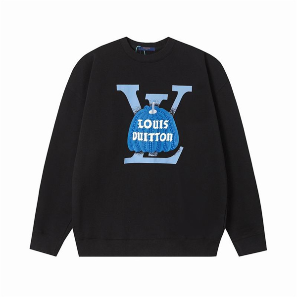 ルイヴィトン コピー トレーナー 青い カジュアル 現代的印象 オシャレ タグ LOUIS VUITTON