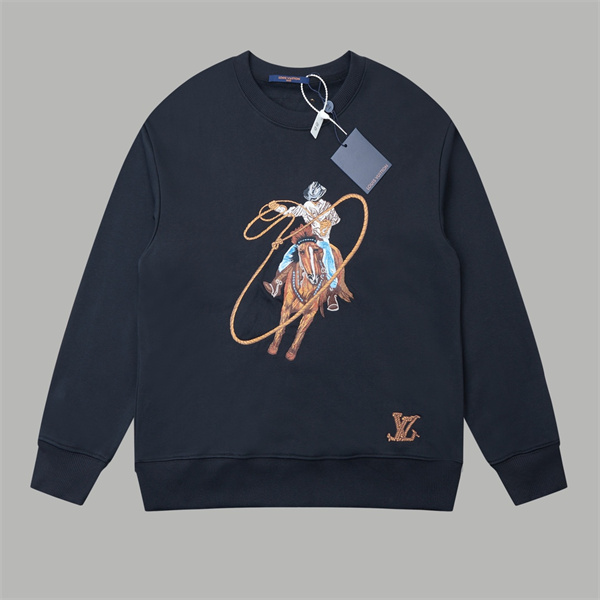 ルイヴィトン コピー トレーナー カウボーイモチーフ ヴィンテージ＆モダンスタイル LOUIS VUITTON 