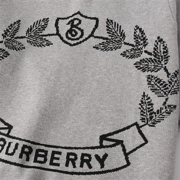 バーバリー スーパーコピー セーター エンブレム＆月桂樹 刺繍 洗練 英国スタイル BURBERRY 