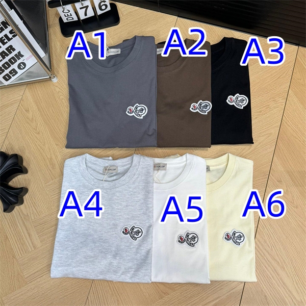 モンクレール スーパーコピー 長袖Tシャツ ロゴ ワッペン エンブレム付き MONCLER