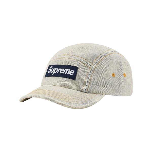 SUPREME スーパーコピー キャップ 6色展開 23ss SUEDE VISOR CAMP デニム素材 シュプリーム