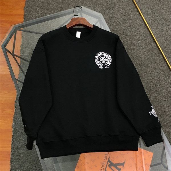 クロムハーツ コピー トレーナー クルーネック ロゴ プリント 純綿 CHROME HEARTS