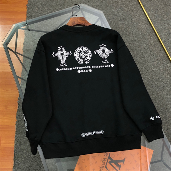 クロムハーツ コピー トレーナー クルーネック ロゴ プリント 純綿 CHROME HEARTS