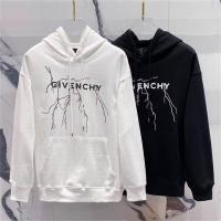 GIVENCHY 偽物 パーカー 稲妻モチーフ ロゴ プリント 新作シリーズ 2色 展開 カジュアル インパクト ジバンシィ