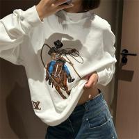 ルイヴィトン コピー トレーナー カウボーイモチーフ ヴィンテージ＆モダンスタイル LOUIS VUITTON