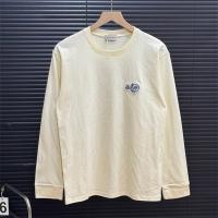 モンクレール スーパーコピー 長袖Tシャツ ロゴ ワッペン エンブレム付き MONCLER