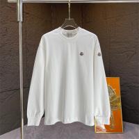 モンクレール 偽物 長袖Tシャツ ロゴ パッチ付き 上質 コットン素材 MONCLER