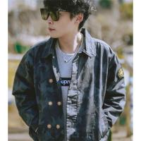 Stone IslandｘSUPREME スーパーコピー ジャケット コラボ 迷彩パターン ウッド風 スタイリッシュ シュプリーム