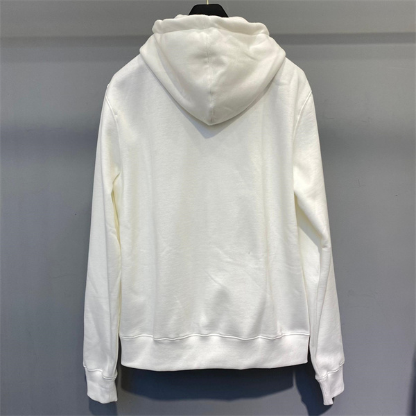 ディオール スーパーコピー パーカー CDロゴ シンプル 洗練された ホワイトカラー 裏起毛 DIOR