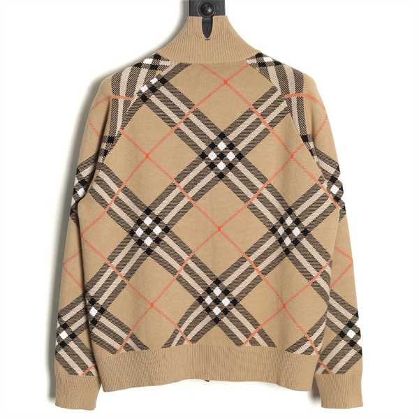 バーバリー 偽物 ジャケット ベージュ ブラックオレンジ 防寒リブ 高級感 BURBERRY 