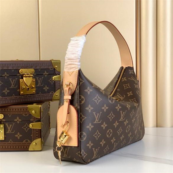 LOUIS VUITTON コピー ハンドバッグ モノグラムデザイン ゴールドジッパー 高級感漂う ルイヴィトン