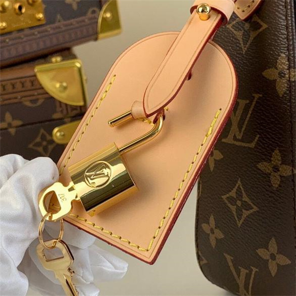 LOUIS VUITTON コピー ハンドバッグ モノグラムデザイン ゴールドジッパー 高級感漂う ルイヴィトン