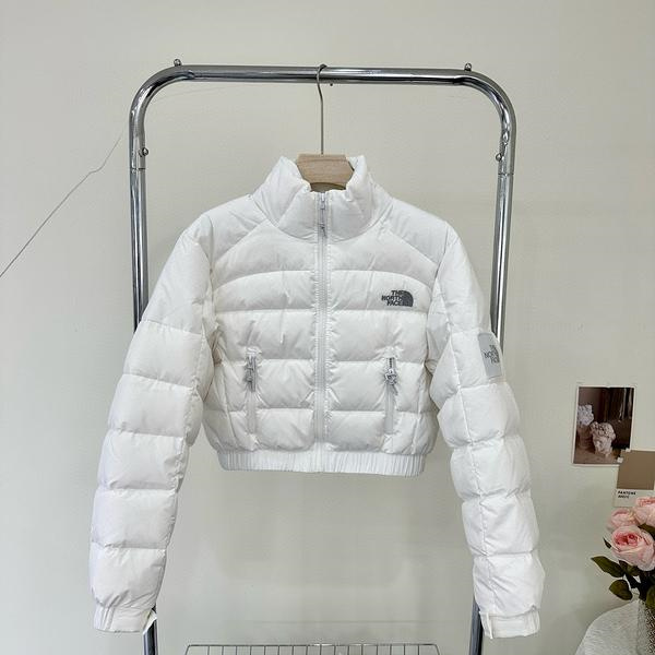 THE NORTH FACE コピー ダウンジャケット ブラック グリッドデザイン シンプルで洗練ザノースフェイス