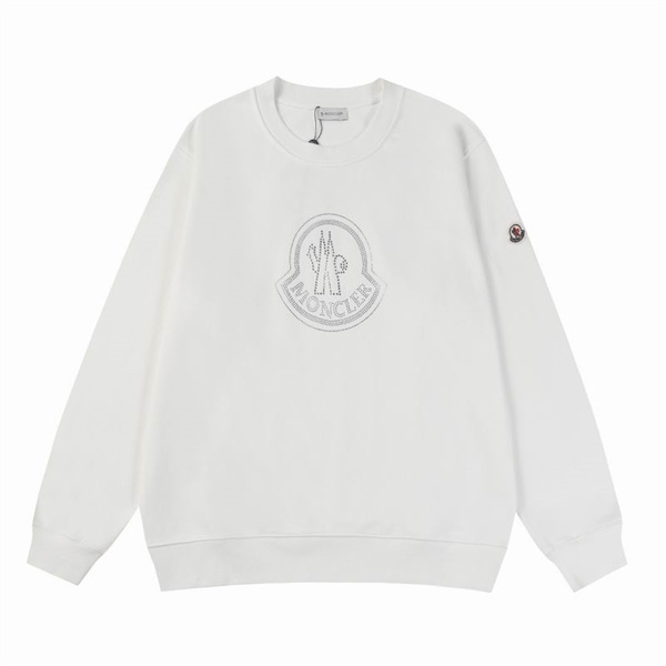 モンクレール 偽物 トレーナー ラインストーンロゴ ワッペン付き スタイリッシュ MONCLER