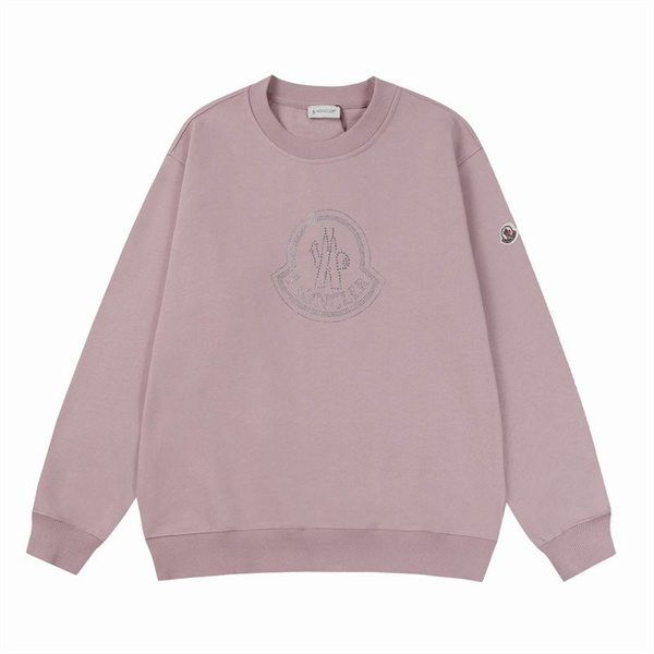 モンクレール 偽物 トレーナー ラインストーンロゴ ワッペン付き スタイリッシュ MONCLER