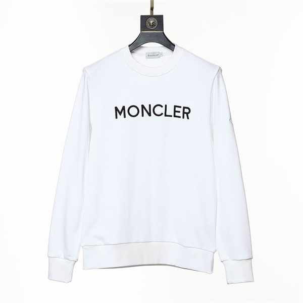 モンクレール コピー トレーナー ロゴ刺繍 シンプルブラック 高級感デザイン MONCLER
