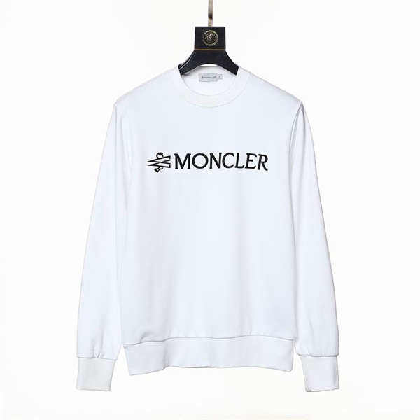 MONCLER 偽物 トレーナー ロゴ刺繍 シンプルクルーネック 3色展開 モンクレール