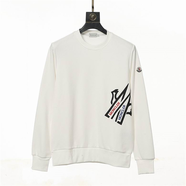 モンクレール スーパーコピー トレーナー 赤青ロゴ ワッペン付き カジュアル MONCLER