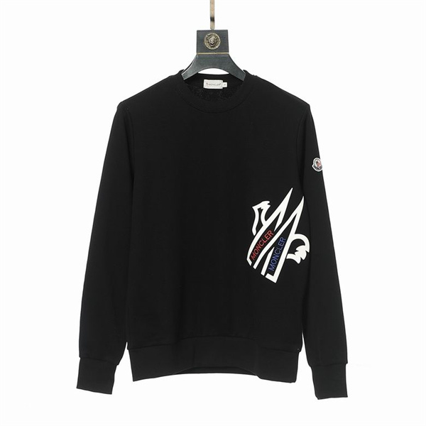 モンクレール スーパーコピー トレーナー 赤青ロゴ ワッペン付き カジュアル MONCLER