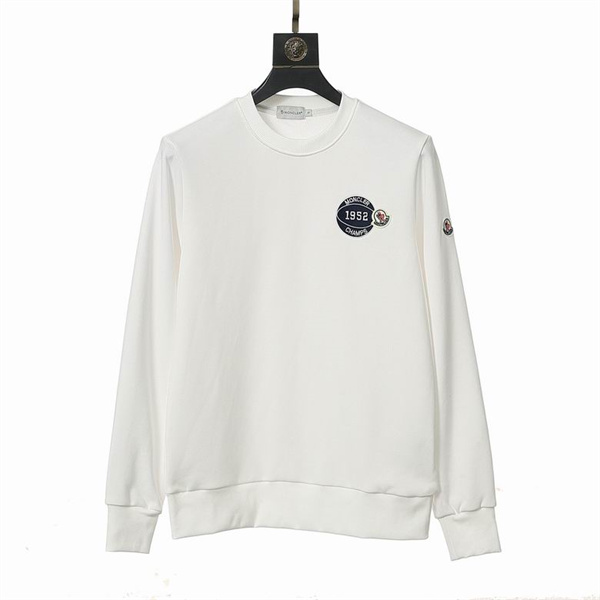 MONCLER 偽物 トレーナー 1952ロゴ 刺繍 クラシック 2色展開 モンクレール